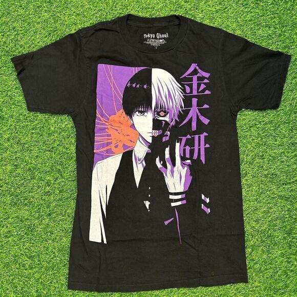 Men’s Tokyo Ghoul Dark Fantasy Manga Graphic Tee - Picture 1 of 4